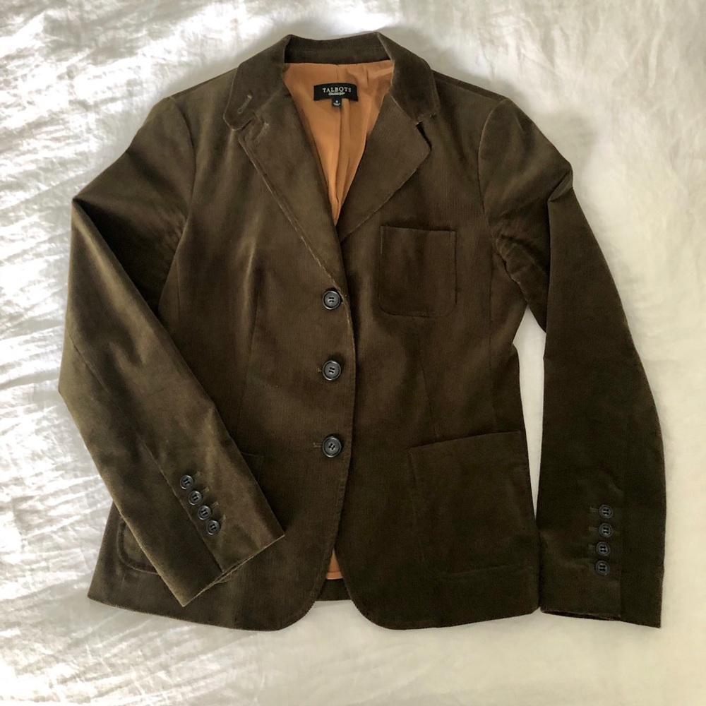 Corduroy blazer